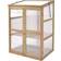 Costway Garden Portable Cold Frame Greenhouse Raised Flower Planter