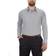 Van Heusen Big & Tall Classic/Regular Fit Wrinkle Free Poplin Solid Dress Shirt - Grey Stone