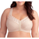 Miss Mary Broderie Anglaise Front Buttoned Bra - Beige