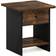 Furinno Dario Amber Pine/Black Small Table 39.5x39.5cm