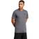 Adidas Men's Essentials Feel Ready Training T-Shirt, Dark Grey Heather/White/Black