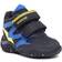 Geox Kid's Baltic Ankle Boots - Black/Lime