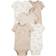 Carter's Baby Short-Sleeve Bodysuits 5-pack - Ivory