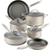 Anolon Achieve Hard Anodized Cookware Set with lid 10 Parts