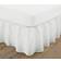 Charlotte Thomas Plain Dye 144 Count Combed Valance Sheet White