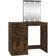 vidaXL smoked oak, led Dressing Table