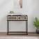 vidaXL black Engineered Hall Console Table