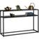 Relaxdays Slim Side Black Console Table 30x110cm