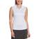 Callaway Sleeveless Essential Solid Knit Polo Brilliant White Women's Clothing White Women's 14-16