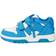 Off-White Kid's Out of Office Touch Strap Sneakers - Blue/White