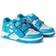 Off-White Kid's Out of Office Touch Strap Sneakers - Blue/White