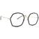 Marc Jacobs 667 RHL, including lenses, ROUND Glasses, FEMALE