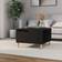 vidaXL Engineered Wood Black Coffee Table