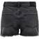 Only Regular Fit High Waist Raw Hems Shorts - Zwart/Washed Black