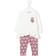 Moschino Kid's Bear Logo Tee & Heart Print Leggings Set- Sweet