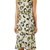 Roman Animal Print Tie Waist Midi Dress - Yellow