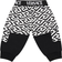 Versace Pantaloni Sportivi Shorts & Bermuda -Black and White