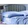 Novogratz Utica Zebras Fitted Super Bed Sheet Blue