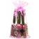 Head Jog oval pink ionic ceramic hair brush set bag