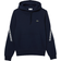 Lacoste Men's Classic Fit Printed Bands Hooded Sweatshirt - Navy Blue