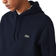 Lacoste Men's Classic Fit Printed Bands Hooded Sweatshirt - Navy Blue