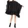 Cynthia Rowley Skylar Lace-Trim Caftan - Black