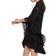 Cynthia Rowley Skylar Lace-Trim Caftan - Black