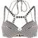 Marlies Dekkers Holi Vintage Push-Up Bikini Top - Blue/Ecru