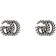 Gucci GG Marmont Stud Earrings - Silver