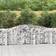 vidaXL Arched Gabion Basket 50x100cm