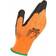 MAPA Professional Thermal Acrylic Lined Nitrile Heat Resistant Glove 250° Knit Wrist, 10" OAL, Black/Orange, Paired