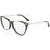 Calvin Klein CK 22500 001, including lenses, BUTTERFLY Glasses, FEMALE