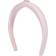 Prada Triangle Logo Nylon Headband - F0E18 ALABASTRO