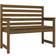 vidaXL honey brown pine Garden Bench