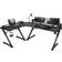 Huzaro Gaming Desk Hero 7.0 L Shaped - Black, 1540x1170x725mm