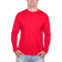 Fruit of the Loom Men's R Long Sleeved T-shirt - Red