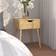 vidaXL 326801 Sonoma Oak Bedside Table 40x40cm