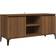 vidaXL brown oak Legs Sideboard Stand TV Bench