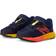 New Balance Toddler's Fresh Foam Arishi v4 Bungee Lace with Top Strap - Team Navy with Electric Red & Egg Yolk