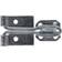 Timco WHS6ZB Wire Pattern Hasp-Staple Zinc