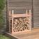 vidaXL Firewood Rack 110x35x108.5 cm Solid Wood Douglas