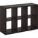 Furinno Cubicle Open Dark Oak Storage Cabinet 76.2x111.2cm