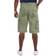 XRay Men's Belted Twill Tape Cargo Shorts - Leaf Green