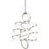 Kuzco Synergy Antique Silver Pendant Lamp 80cm