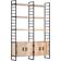 vidaXL 4 Tiers Book Shelf 180cm