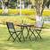 OutSunny Gravity Reclining Lounger Bistro Set