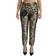 Dolce & Gabbana Sequined High Waist Pants - Gold/Brown