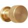 Form & Refine Angle Brass Coat Hook 2cm