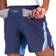 New Balance Men's Graphic Impact Run Short in Blue/Bleu Polywoven