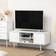 Homcom Cabinet White TV Bench 120x50cm